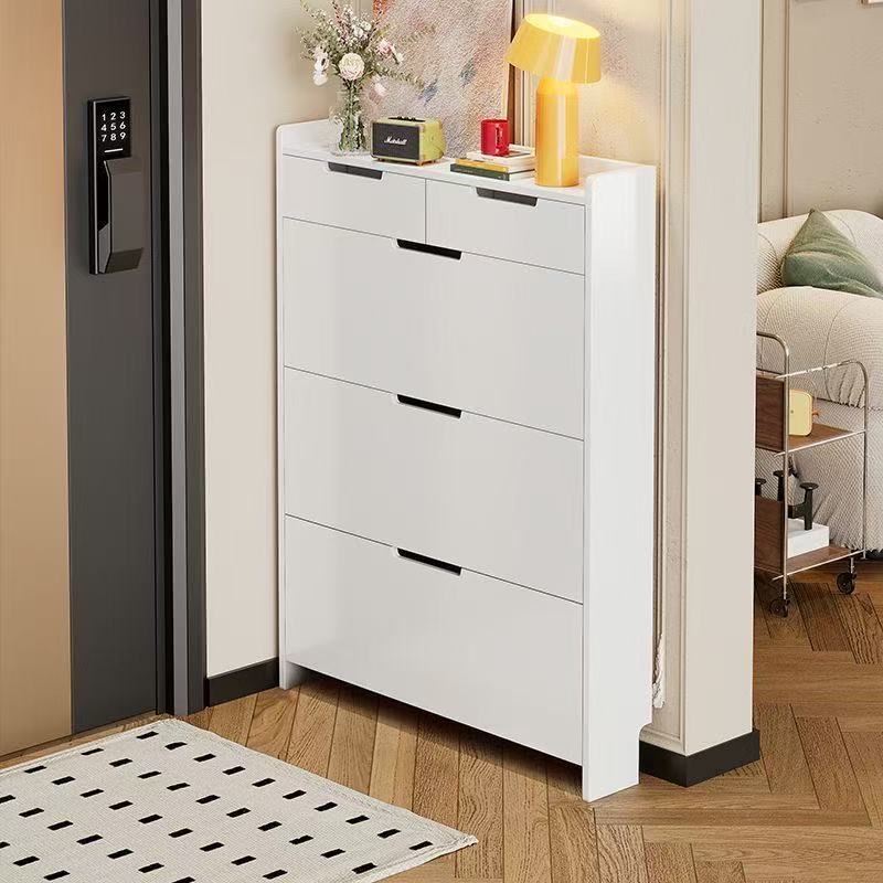 Slim 3-Flip Shoe Cabinet